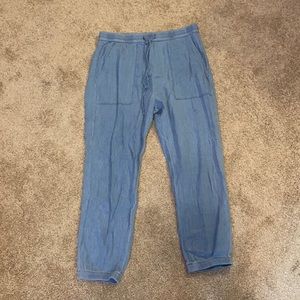 Light blue jogger pants